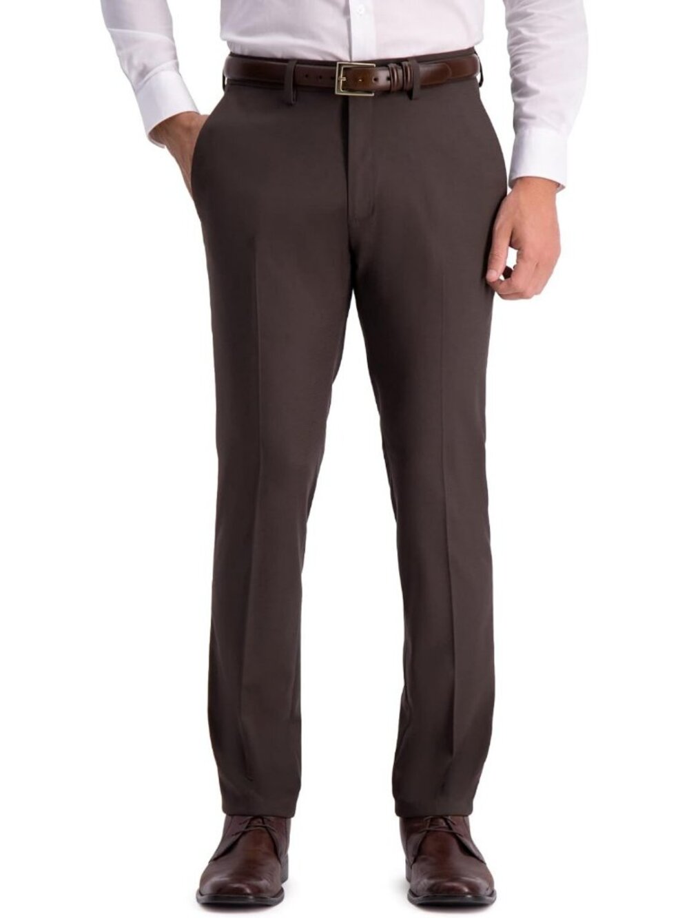 Men's Slim Fit Stretch Weave Dress Pants - Comfortable, Stylish, Versatile
